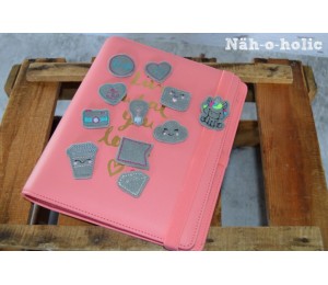 ITH - Felties Mix1  für Haarspangen, Broschen, Lesezeichen, Planer Clips, Glasmarkierer, Stifteaufsätze u.v.m.